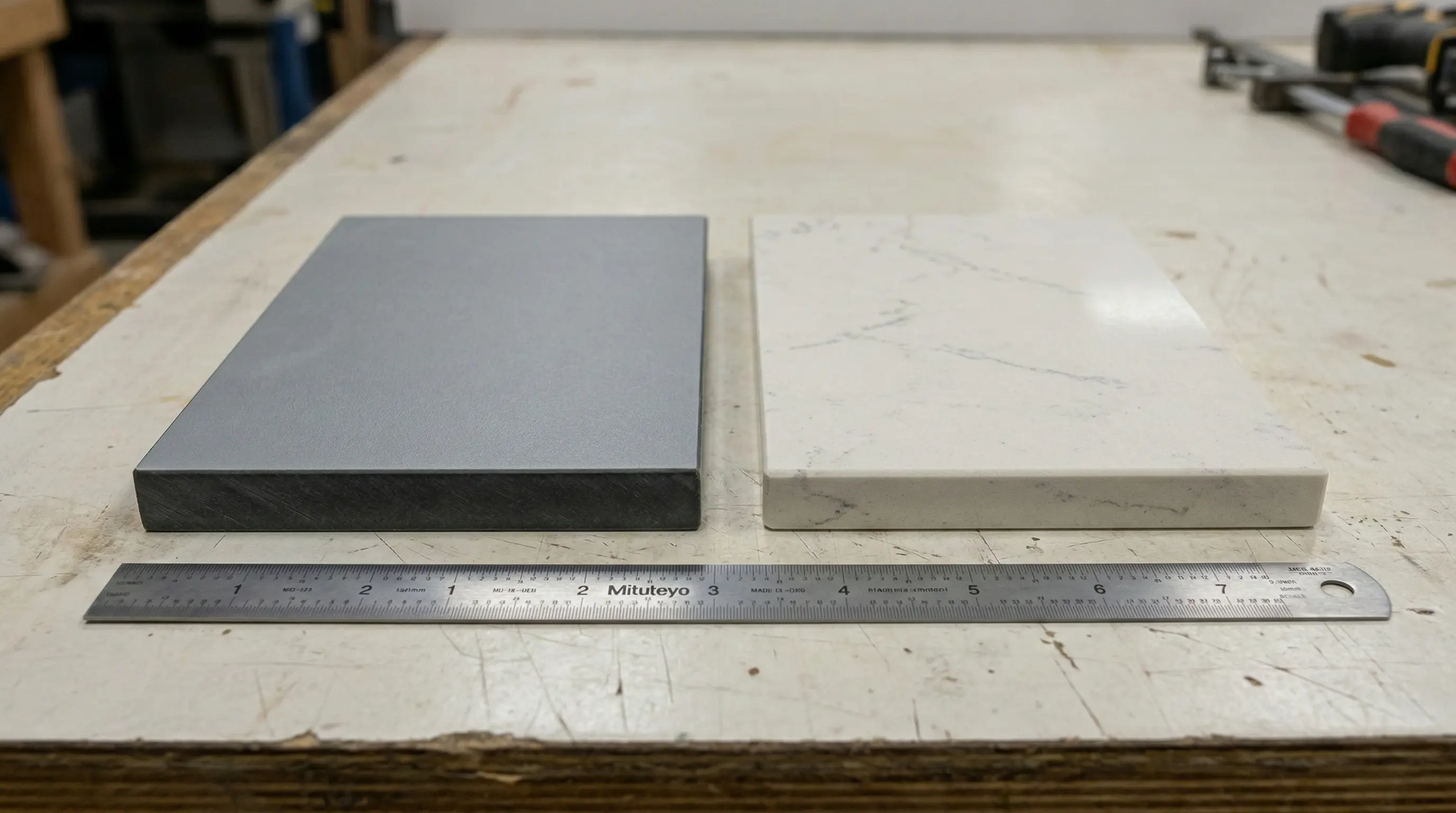 Kompakt laminat i kamene radne ploče za kuhinjske projekte