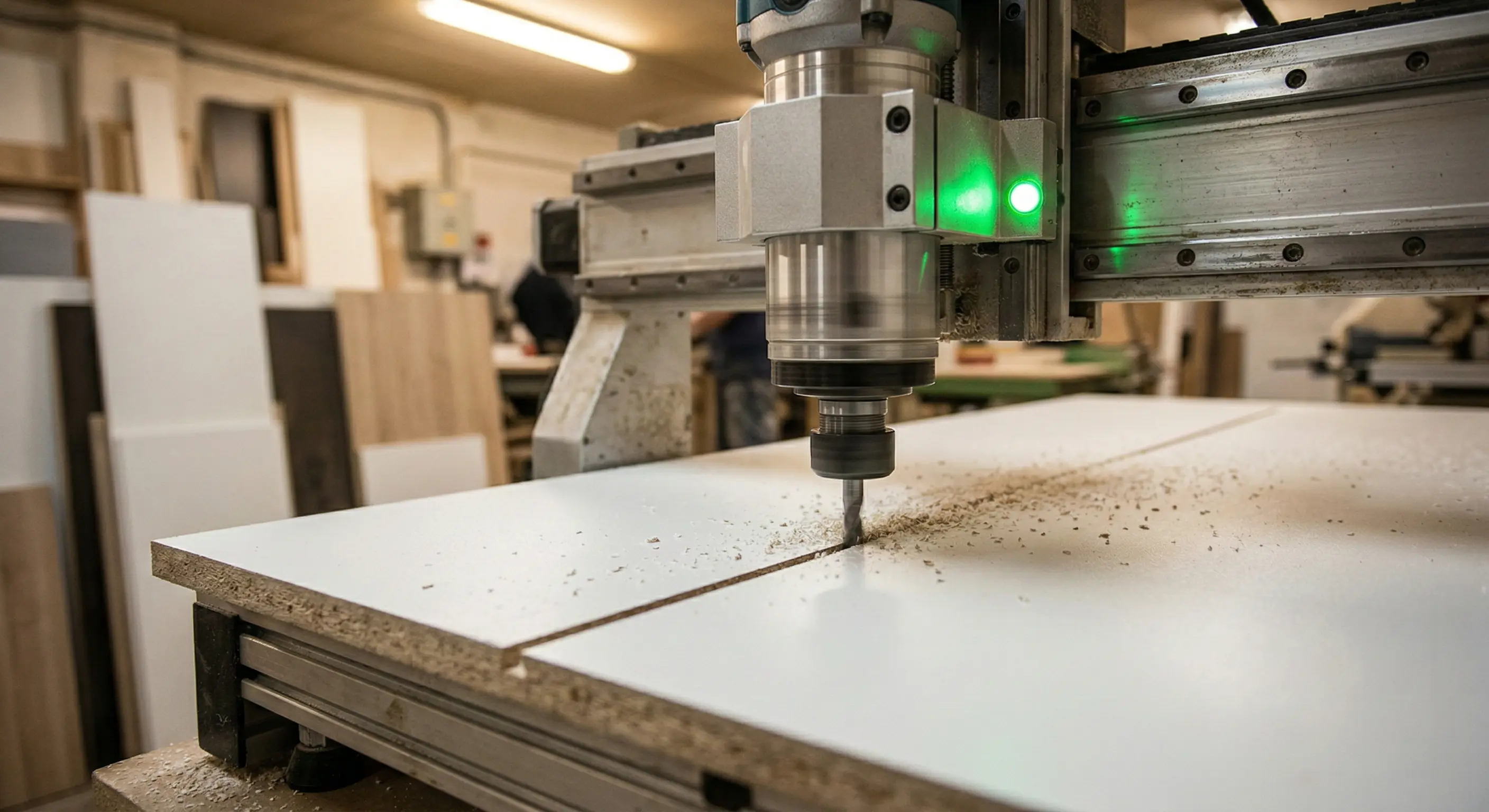 CNC rezanje ploča za kuhinje i plakare po mjeri, radionica Bar