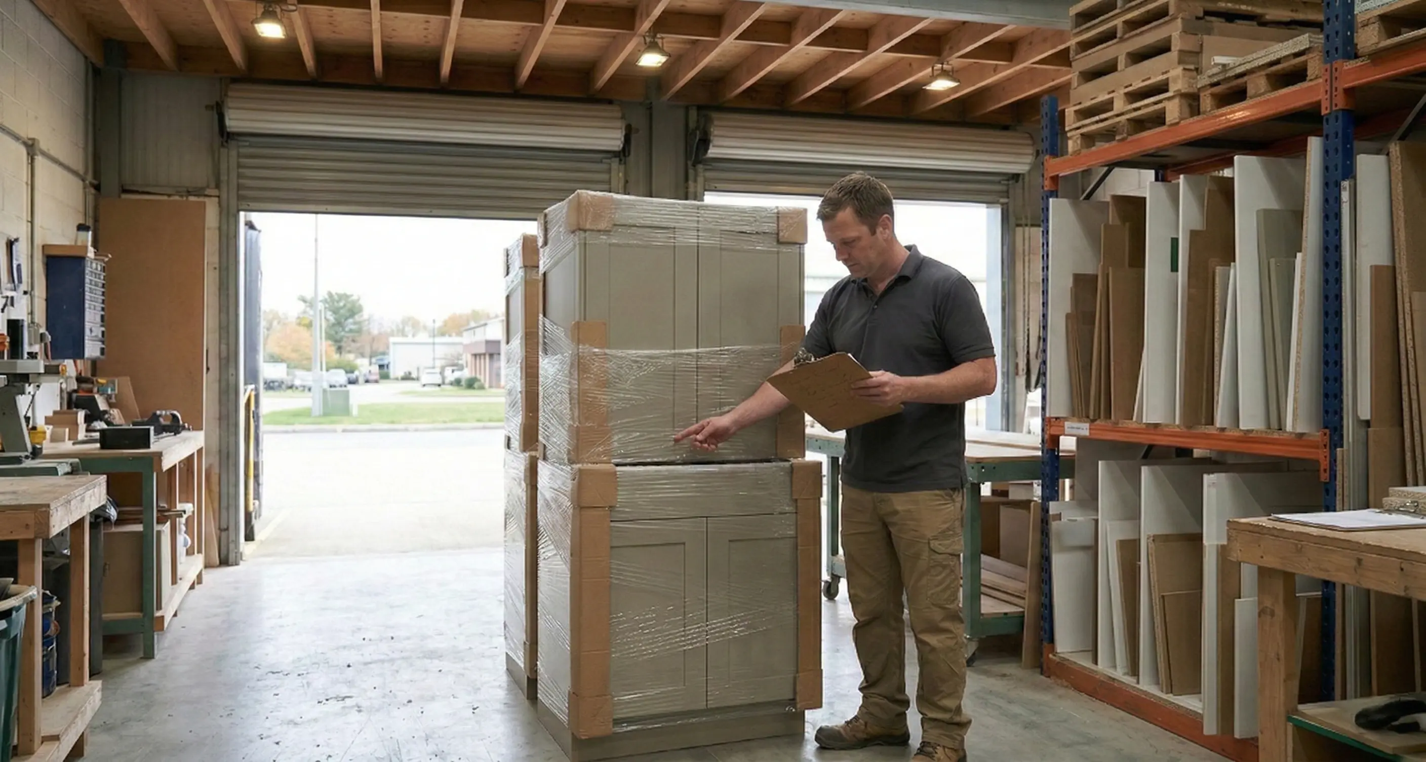 Kontrola kvaliteta i pakovanje namještaja za isporuku u Crnoj Gori